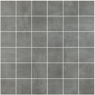Happy Floors - 2"x2" Baltimore Gris Mosaic (12"x12" Sheet)