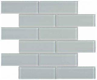 Anatolia - 2"x6" Bliss Element Cloud Brick Glass Mosaic Tile