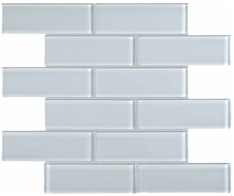 Anatolia - 2"x6" Bliss Element Skylight Brick Glass Mosaic Tile