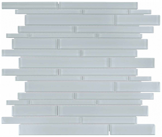 Anatolia - Bliss Element Skylight Random Strip Glass Mosaic Tile