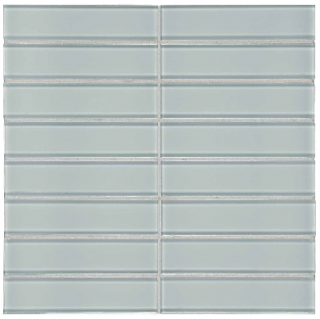 Anatolia - 1-1/2"x6" Bliss Element Cloud Stacked Glass Mosaic Tile