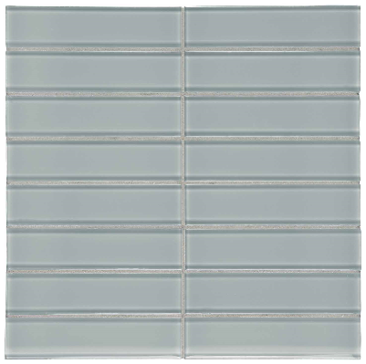 Anatolia - 1-1/2"x6" Bliss Element Shadow Stacked Glass Mosaic Tile