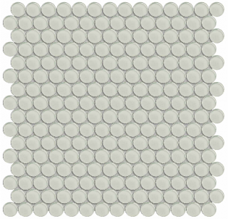 Anatolia - Bliss Element Sand Penny Round Glass Mosaic Tile