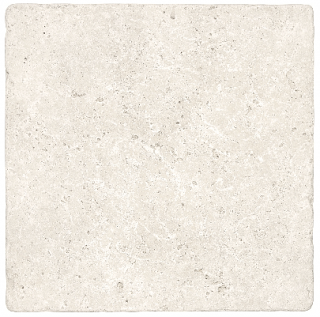 4"x4" Ivory Travertine Tumbled Tile