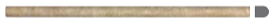 5/8"x12" Noce Travertine Honed Mini Pencil