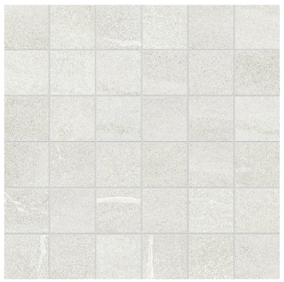 Anatolia - 2"x2" Crux Ivory Porcelain Mosaic Tile (Matte Finish - 13"x13" Sheet)