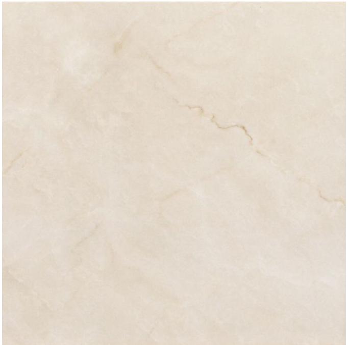 Happy Floors - 24"x24" Crystal Glossy Cream Tile 6261-A (Rectified Edges)