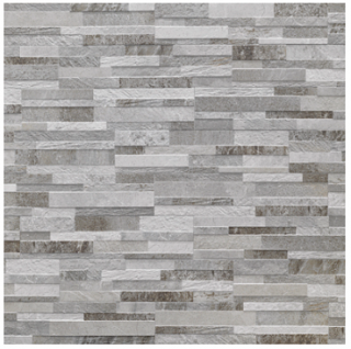 Rondine - 6"x24" Cubics Grey Porcelain Wall Tile J86619