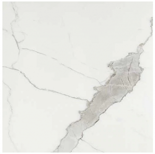 Milestone - 24"x24" Luxury CALACATTA Matte Porcelain Tile (Rectified Edges)