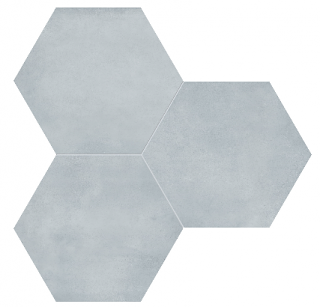 Anatolia - 7"x8" Form Tide Hexagon Porcelain Tile (Matte Finish)