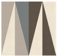 Marazzi - 8"x8" D_Segni Peak Chalk/Midnight/Shadow/Smoke/Denim Blend Porcelain Tile M0UM