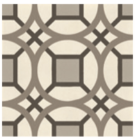 Marazzi - 8"x8" D_Segni Kaleido Chalk/Mud/Smoke/Midnight/Sand Blend Porcelain Tile M0UH