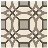 Marazzi - 8"x8" D_Segni Kaleido Chalk/Mud/Smoke/Midnight/Sand Blend Porcelain Tile M0UH