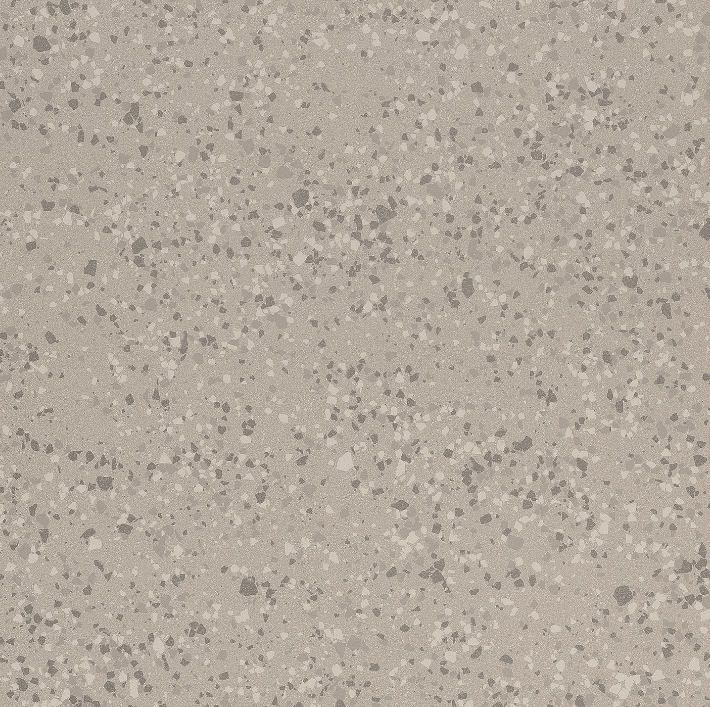 Imola - 24"x24" Parade Light Grey Terrazzo Matte Porcelain Tile (Rectified Edges)