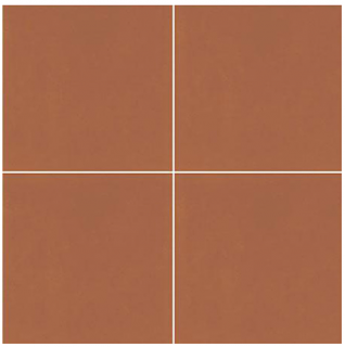 Marazzi - 8"x8" D_Segni Color Tangerine Porcelain Tile DS21