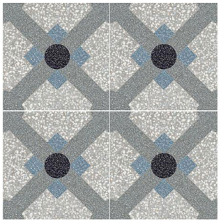 Marazzi - 8"x8" D_Segni Terrazzo Chalet Porcelain Tile M1LM