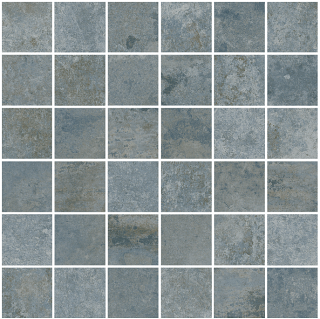 Happy Floors - 2"x2" French Quarter Orleans Mosaic Tile (12"x12" Sheet)