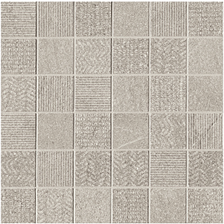 Happy Floors - 2"x2" Nextone Grey Natural Mix Mosaic Tile (12"x12" Sheet)