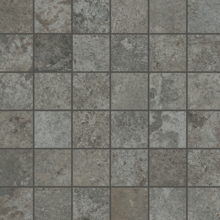 Unicom Starker - 2"x2" Debris Soot Mosaic Tile