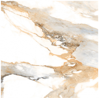 Happy Floors - 48"x48" Crash Beige Polished Porcelain Tile (Rectified Edges)