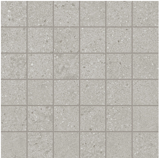 Happy Floors - 2"x2" Phase Grey Mosaic Tile (12"x12" Sheet)