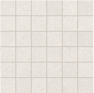 Happy Floors - 2"x2" Phase White Mosaic Tile (12"x12" Sheet)
