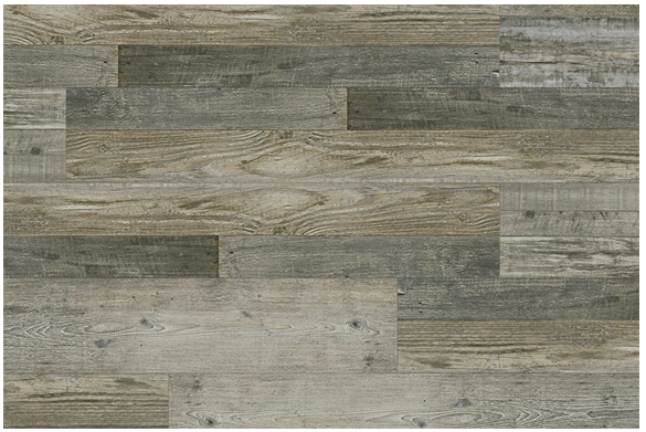 Chesapeake Flooring - 7"x48" Farmstead Decatur Rigid Waterproof Vinyl SPC Flooring (Reclaimed Oak)