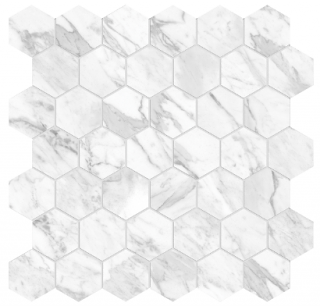 Anatolia - 2" La Marca Statuarietto Polished Hexagon Mosaic Tile