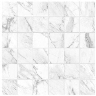 Anatolia - 2"x2"  La Marca Statuarietto Polished Mosaic Tile