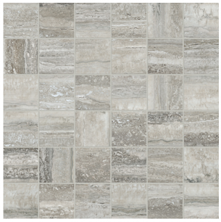 Anatolia - 2"x2" La Marca Travertino Instrata Polished Porcelain Mosaic Tile