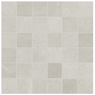 Anatolia - 2"x2" Industria Zinc Porcelain Mosaic Tile (Matte Finish - 11.8"x11.8" Sheet)