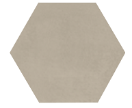 Marazzi - 8"x8" Moroccan Concrete Taupe Porcelain Hexagon Tile MC51