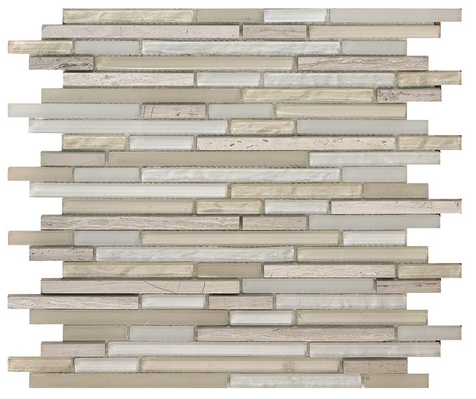 Project Deco SoBe Sand Sticks Mosaic Tile (11.8"x11.8" Sheet)