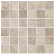 Gazzini - 2"x2" Opus Stone Tortoro Porcelain Mosaic Tile (12"x12" Sheet)