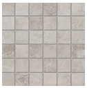 Unicom Starker - 2"x2" Heritage Kaolin Porcelain Mosaic Tile (12"x12" Sheet)