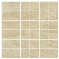 Gazzini - 2"x2" Move Beige Porcelain Mosaic Tile (12"x12" Sheet)