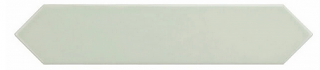 Equipe - 2"x10" Arrow Green Halite Glossy Ceramic Wall Tile