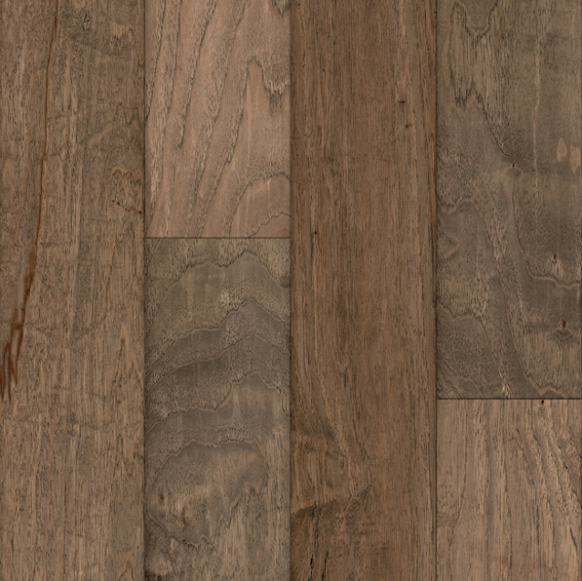 Hartco - American Scrape 3/8"x6-1/2" Great Outdoors Hickory Engineered Hardwood Flooring w/ Densitek