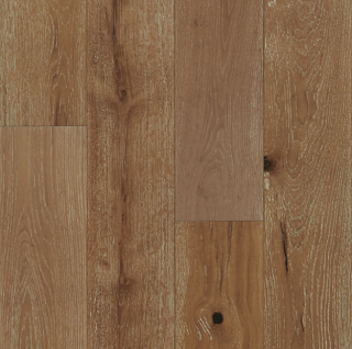 Hartco - TimberBrushed Gold  1/2" thick x 7-1/2" wide Warm Cognac White Oak Engineered Hardwood Flooring