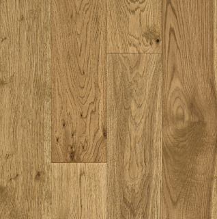 Hartco - Hydroblok 1/2" thick x 6-1/2" wide Serene Taupe White Oak Engineered Waterproof Hardwood Flooring