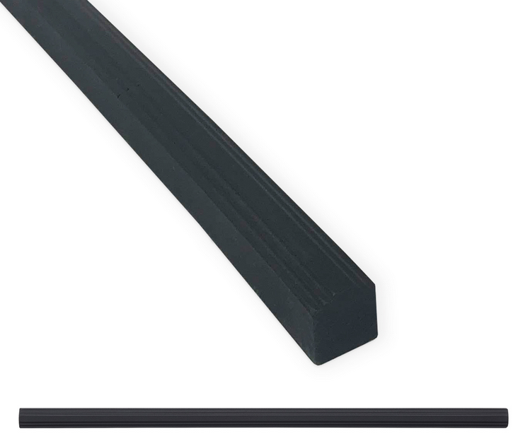 Questech - 1/2"x12" Cornice Graphite Cast Stone Pencil Liner