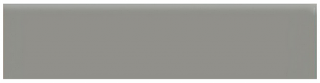 Anatolia - 2"x8" Soho Cement Chic Glossy Ceramic Wall Bullnose