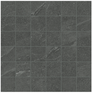 Anatolia - 2"x2"  Nord Carbon Porcelain Mosaic Tile (Matte Finish)