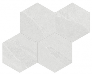 Anatolia - 6" Nord Lithium Porcelain Hexagon Mosaic Tile (Matte Finish)