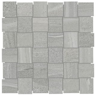 Anatolia - 2"x2" Davenport Earth Porcelain Basketweave Mosaic Tile (Matte Finish - 11.8"x11.8" Sheet)