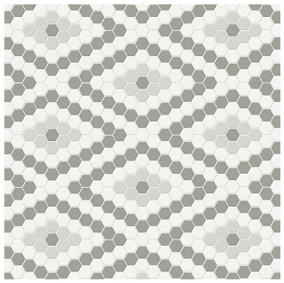 Anatolia - Soho Evening Blend Diamond Pattern Glazed Porcelain Mosaic Tile (Matte Finish)