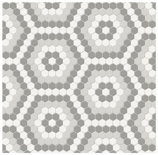 Anatolia - Soho Evening Blend Hexagon Pattern Glazed Porcelain Mosaic Tile (Matte Finish)