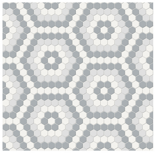 Anatolia - Soho Afternoon Blend Hexagon Pattern Glazed Porcelain Mosaic Tile (Matte Finish)