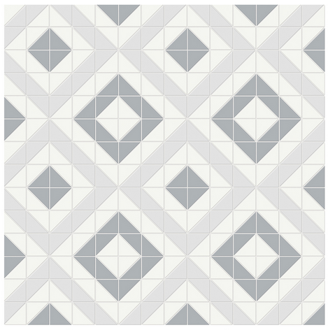 Anatolia - Soho Afternoon Blend Cubic Pattern Glazed Porcelain Mosaic Tile (Matte Finish)