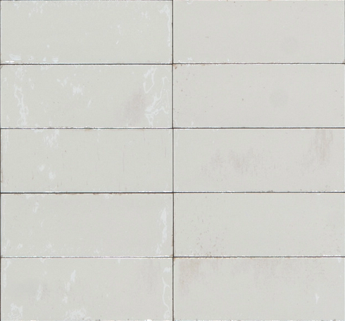 Ragno - 3"x8" Gleeze Bianco Glossy Porcelain Wall Tile